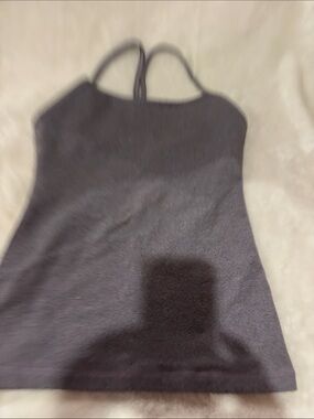 lululemon athletica Black Strappy Tank Top